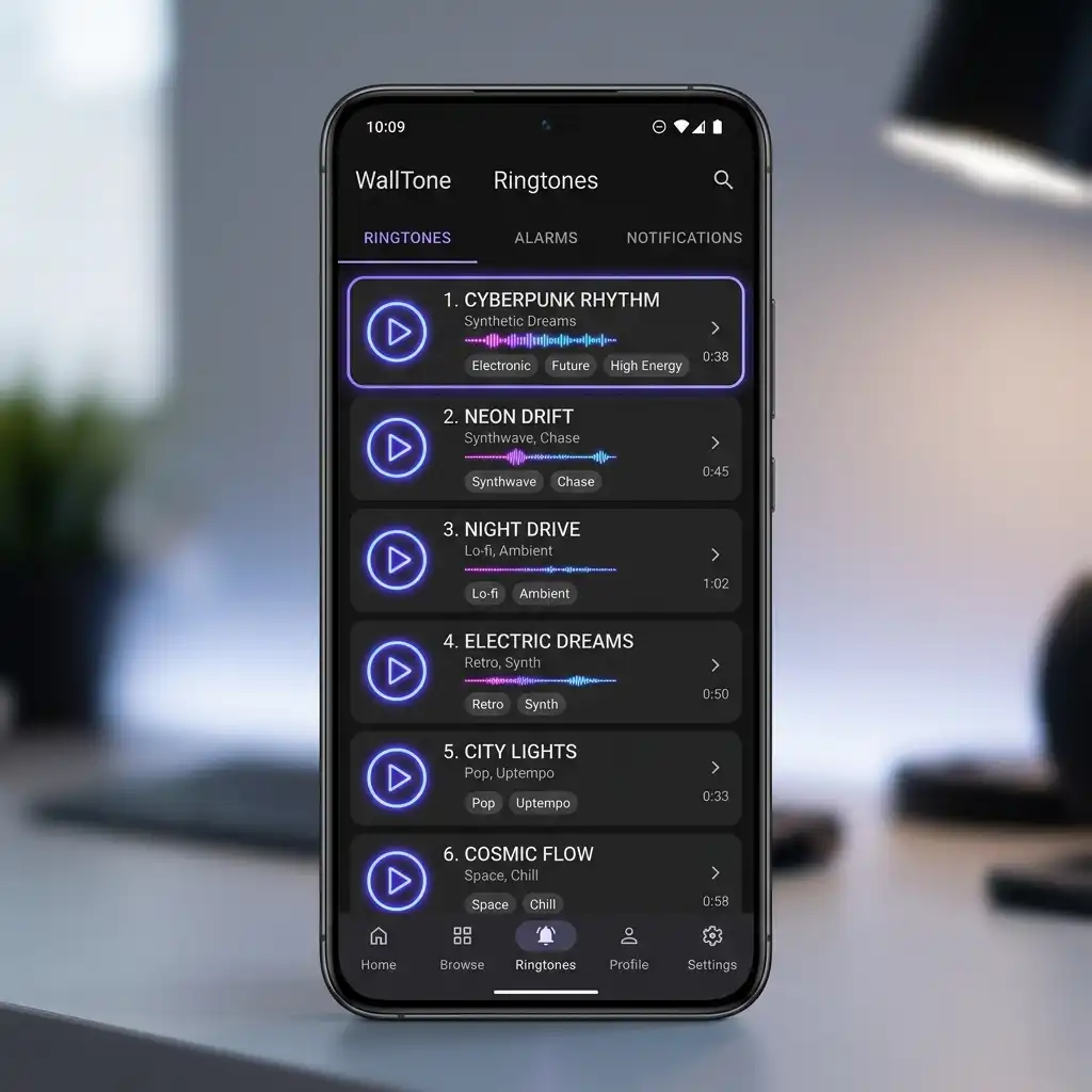 WallTone App Screenshot